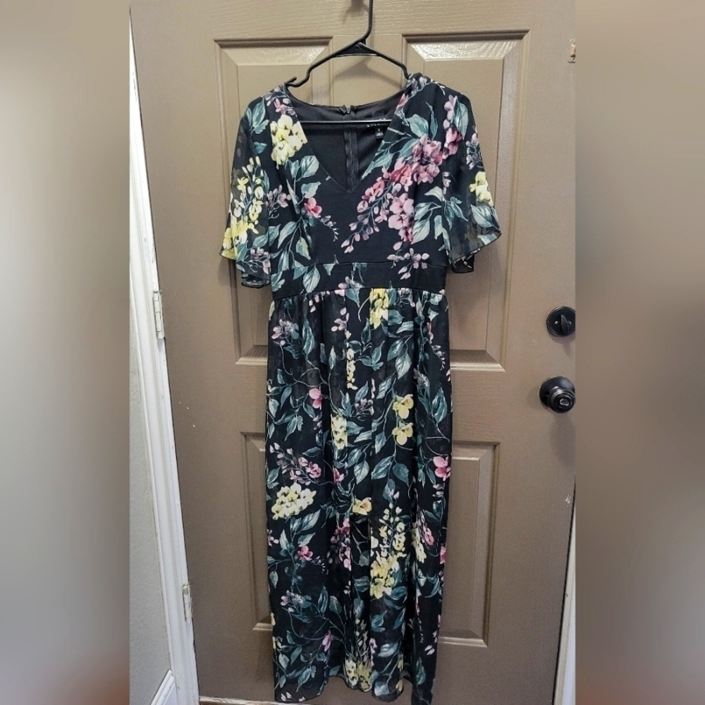 Enfocus studio floral maxi/ mini dress EUC size 6